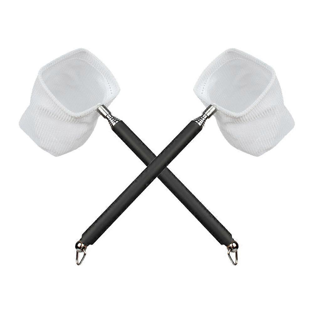 Shrimp Net Fish Tank Catch Net with Extendable Handle 2Pcs Set