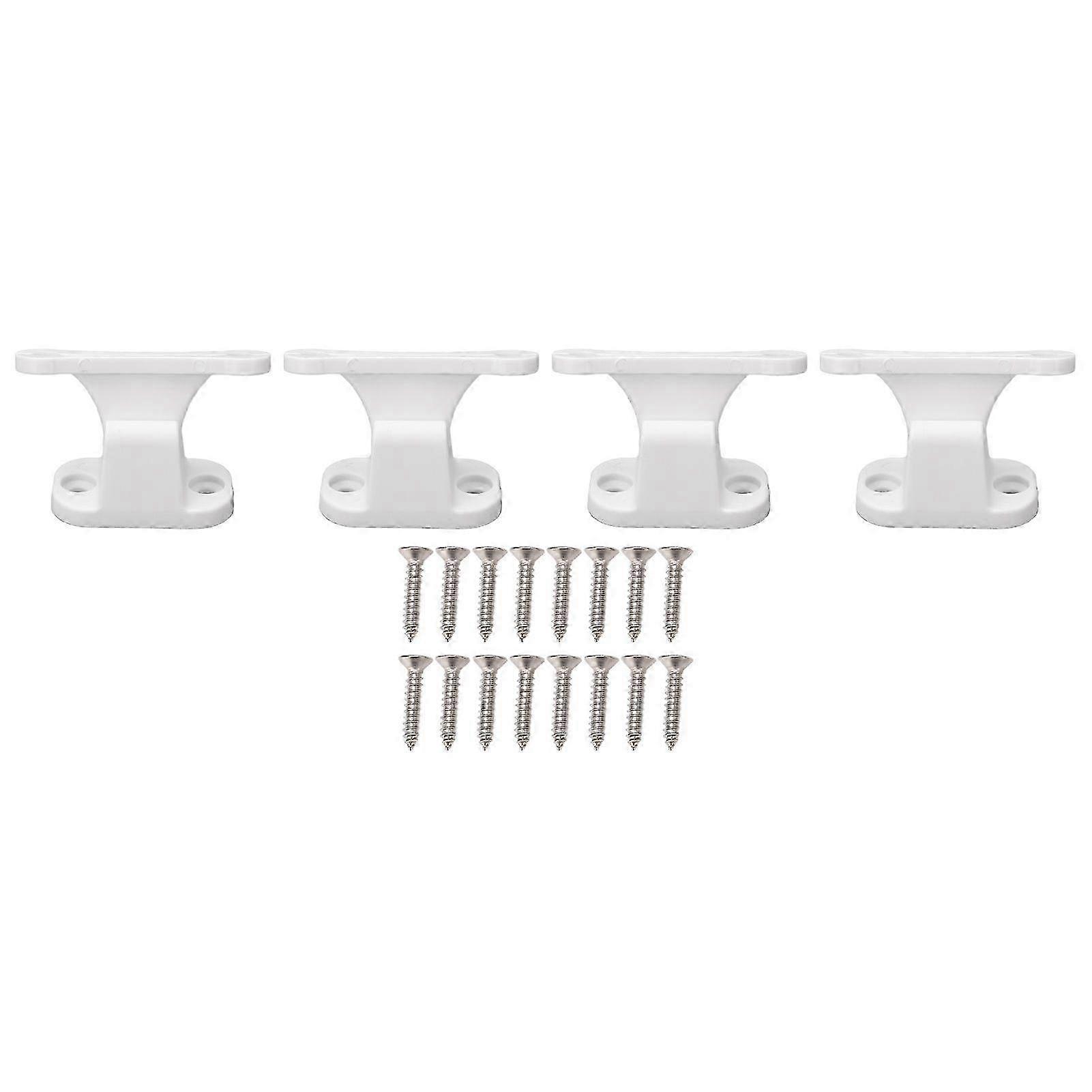 Rust proof caravan door stops 4 set compatible with boat and camper