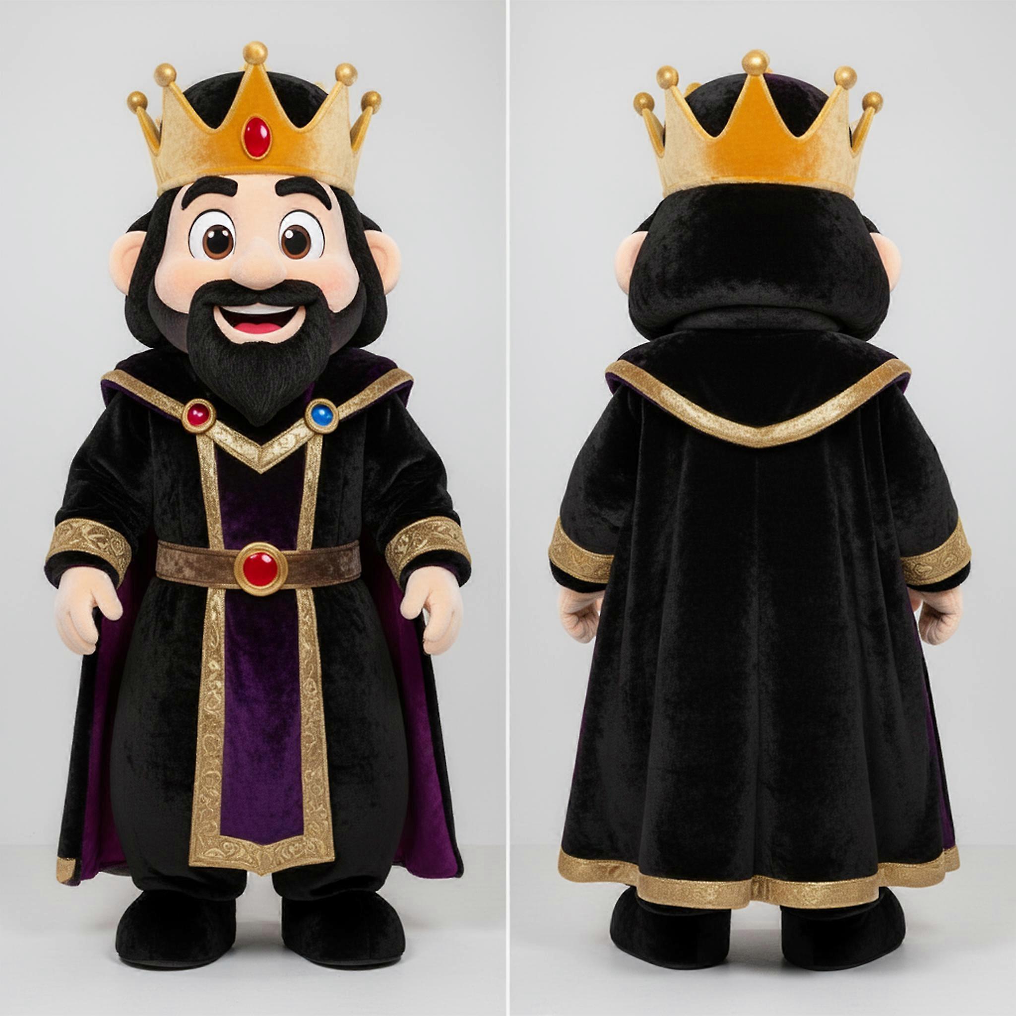 MASTICOT Midnight Black Regal King Mascot