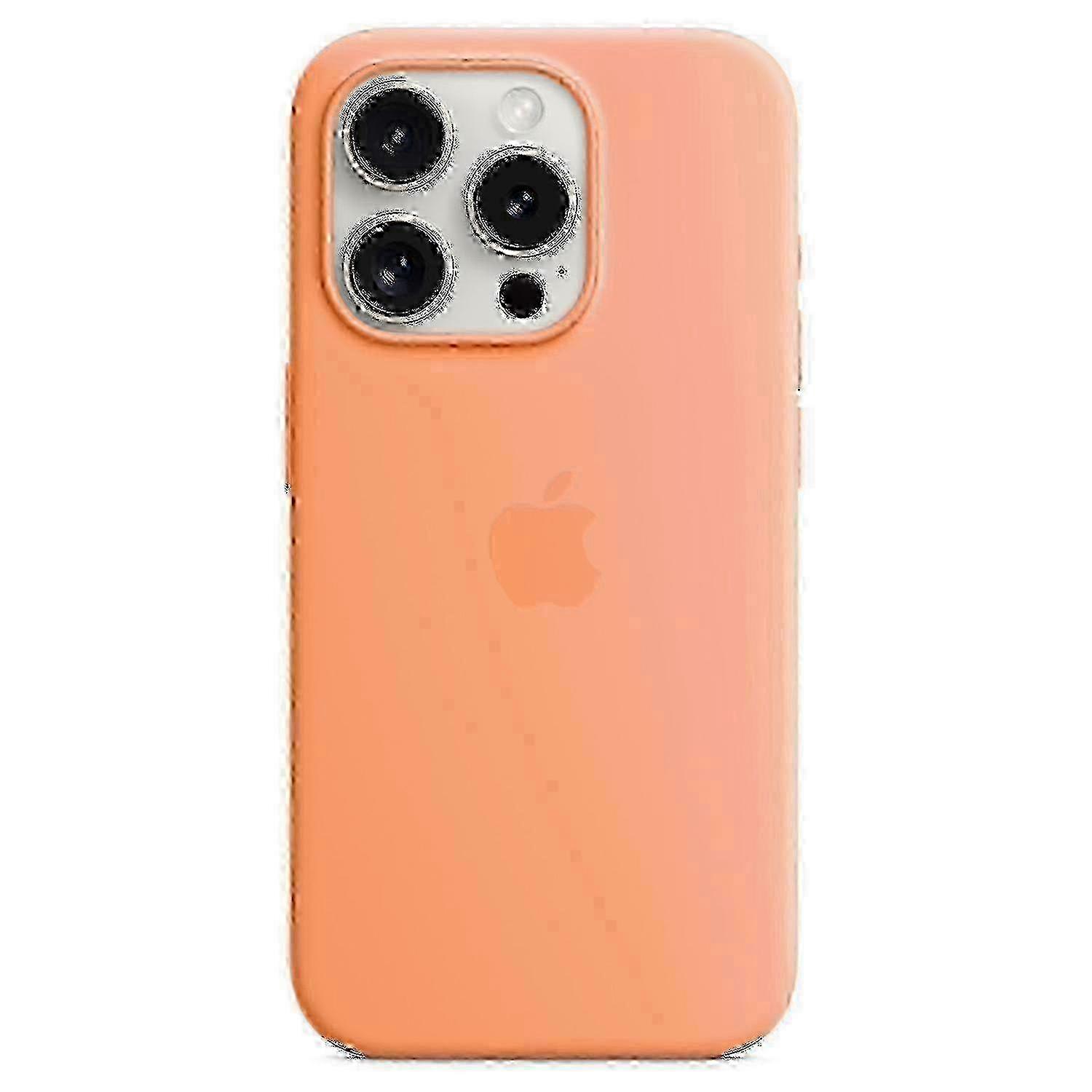iPhone 15 Pro Max Silicone Case with MagSafe Compatibility