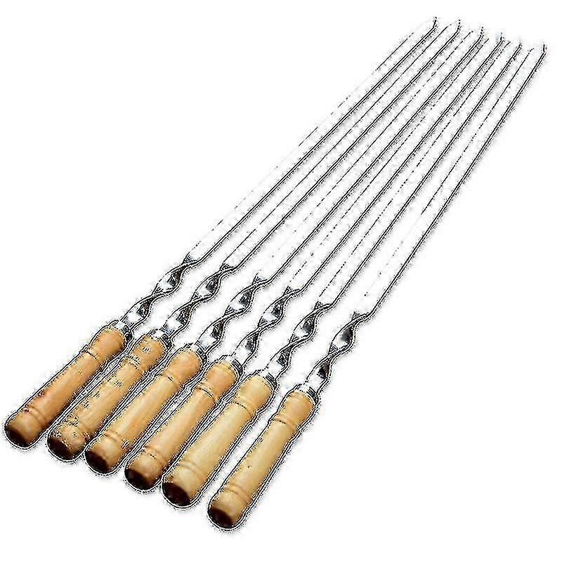 Stainless Flat Grill Skewers 55cm