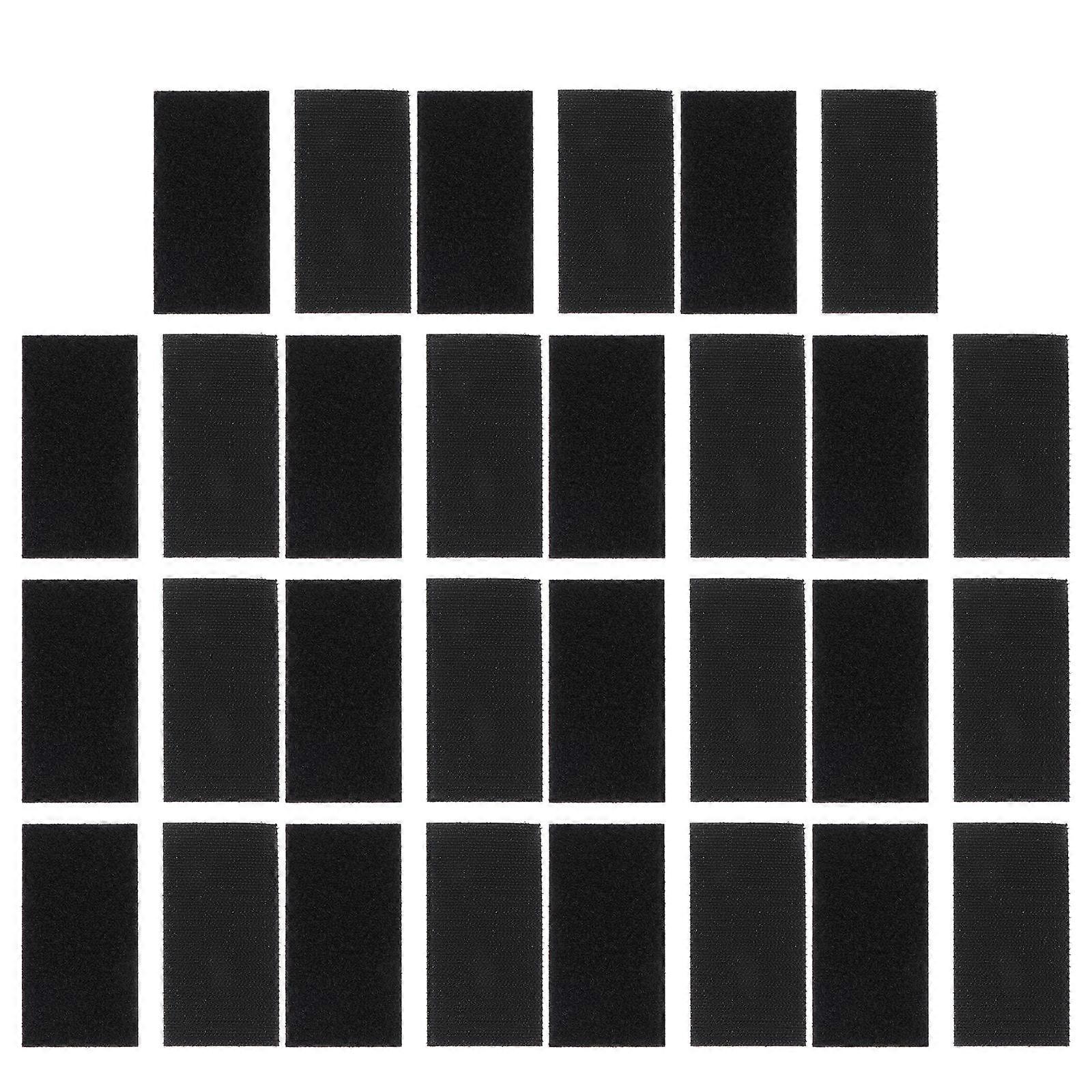 Back Adhesive Hook Loop Strips for Home Use 15Sets Fasteners