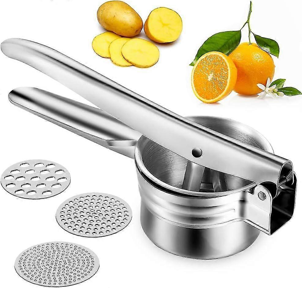 Potato masher manual 3 plates