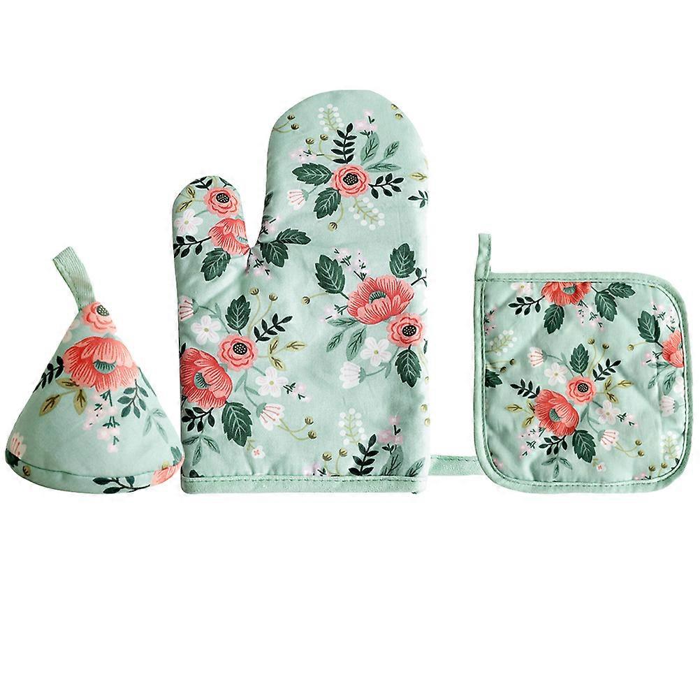 Microwave Baking Mitts Kitchen Insulated Gloves for Cooking