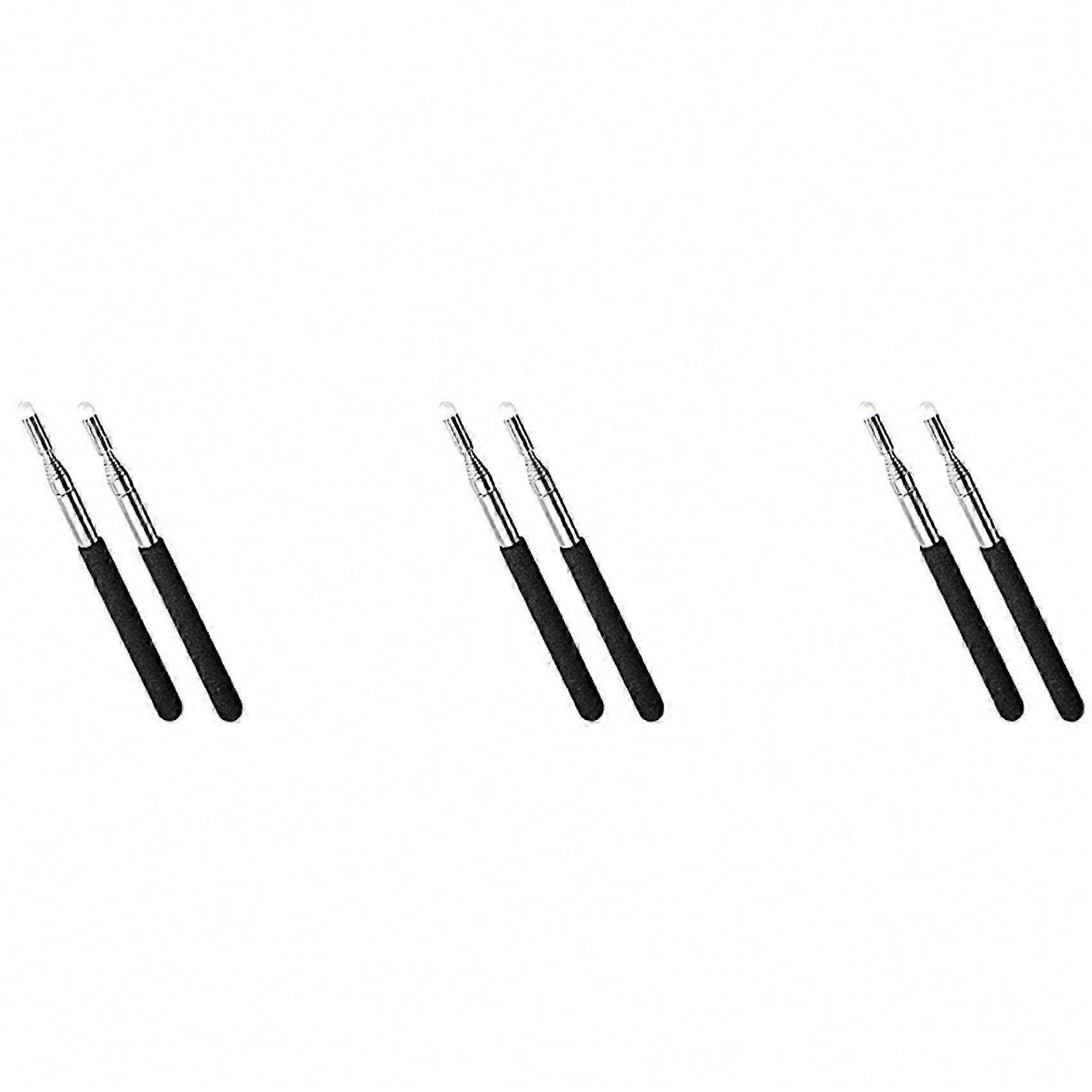Teaching Pointer, 6 Pack Telescopic Handheld Presenter for Classroom Whiteboards and Presentations