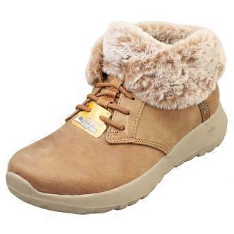 Skechers Slip-ins On The Go Joy Vegan Womens Fashion Shoes in Chestnut