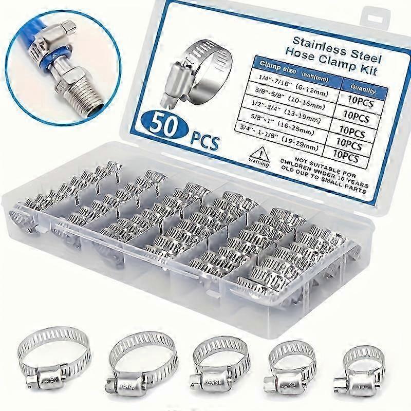 Worm Gear Stainless Hose Clamp Kit