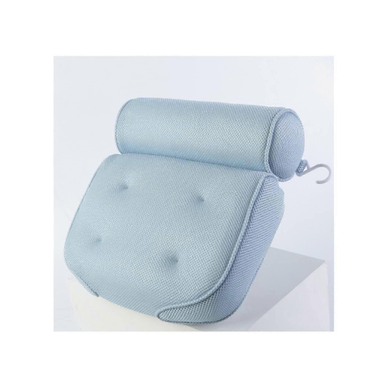 Breathable Bath Pillow With 6 Suction Cups