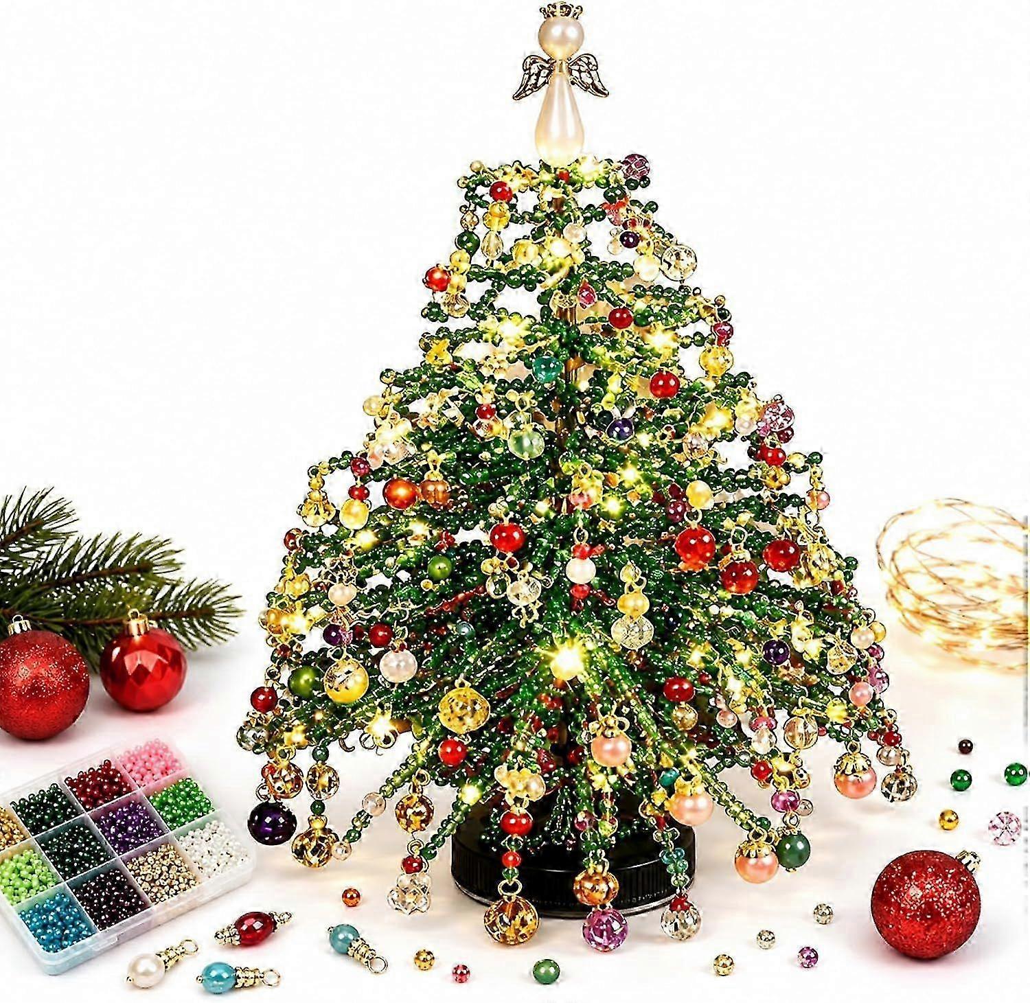 Crystal Charm Beaded Tree Craft Kit