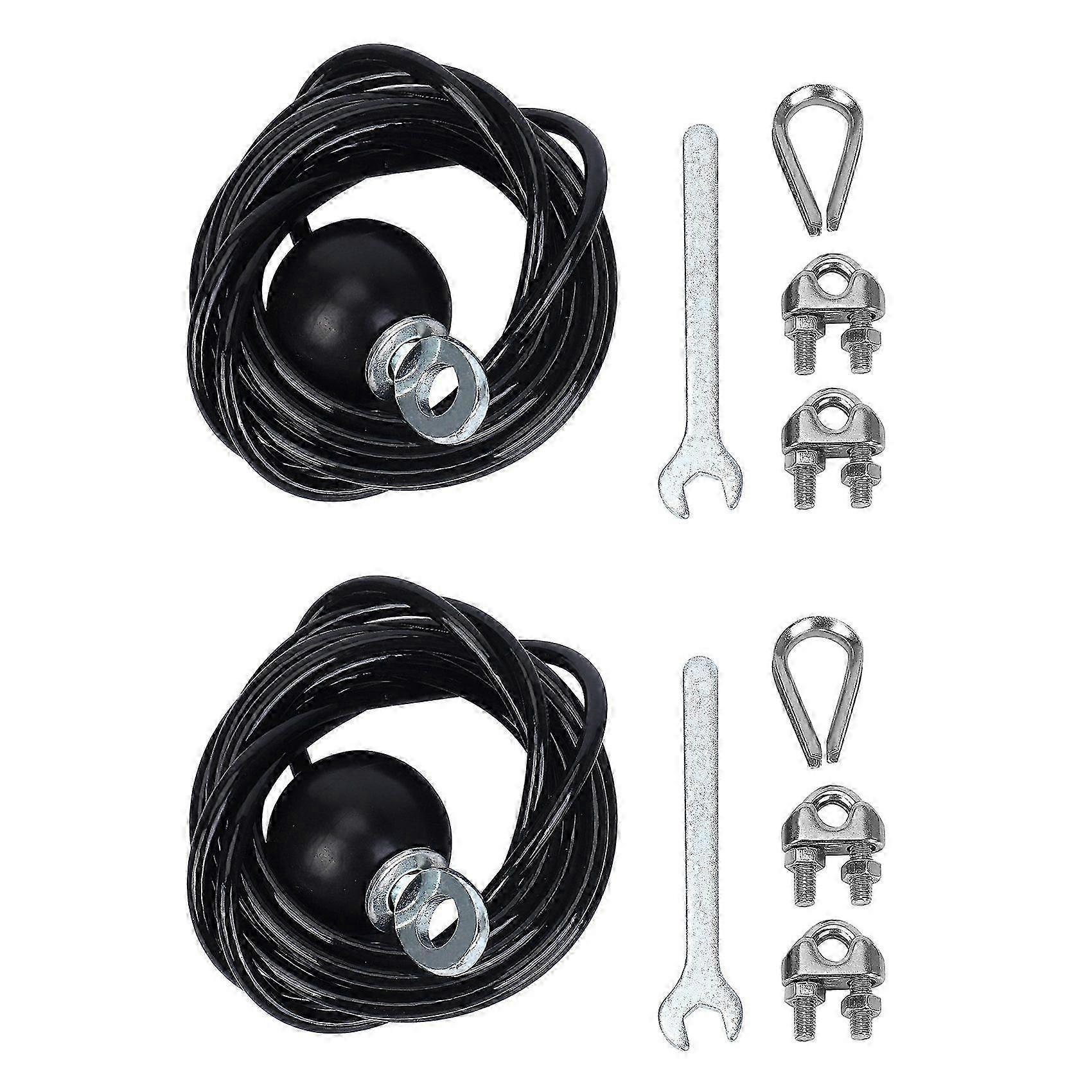 6mm PU-Protected Gym Cable Set