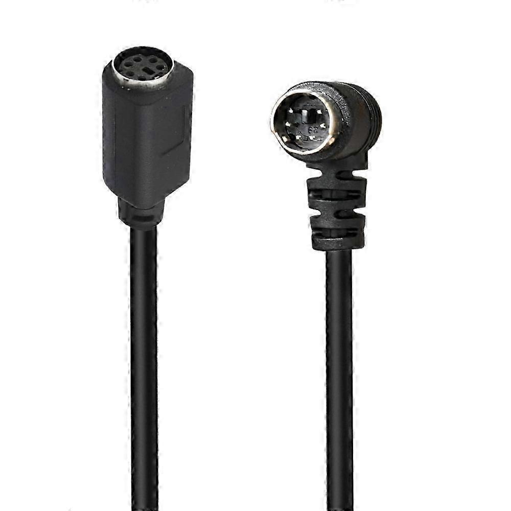 0.5m Right-Angle Mini DIN 6 Pin Cable