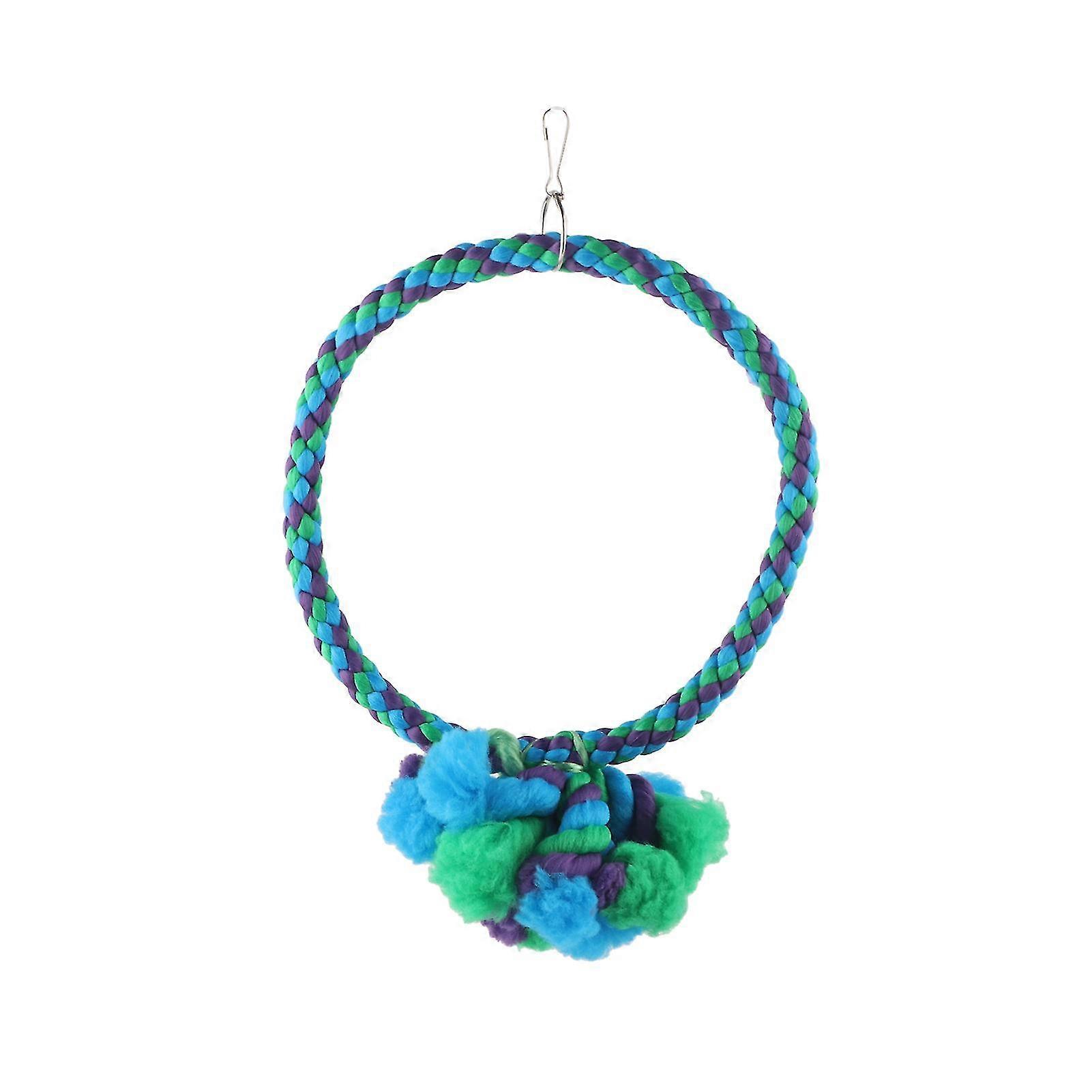 Large Ring Cotton Rope Swing