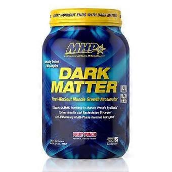 Maximum Human Performance Dark Matter Post-Workout Muscle Growth Accelerator Fruit Punch, 3.44 Lbs (Pack of 1)