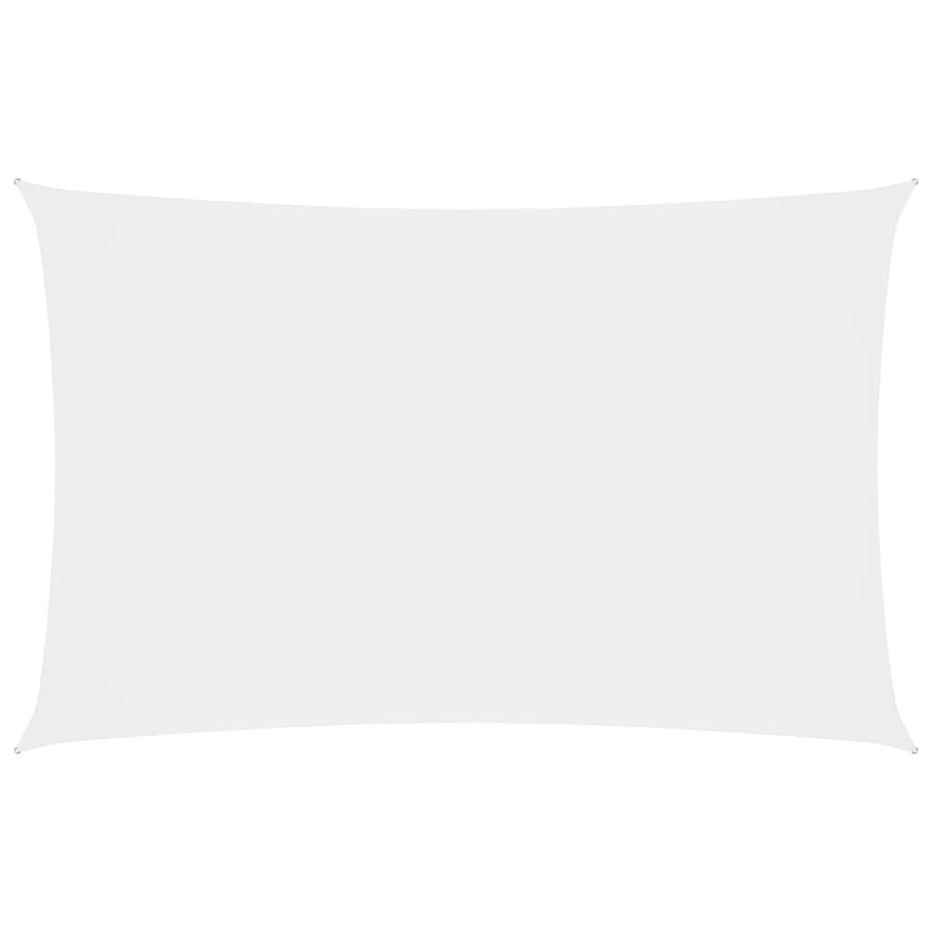 Ombrellone Vela Oxford Tessuto Rettangolare 2x5 M Bianco