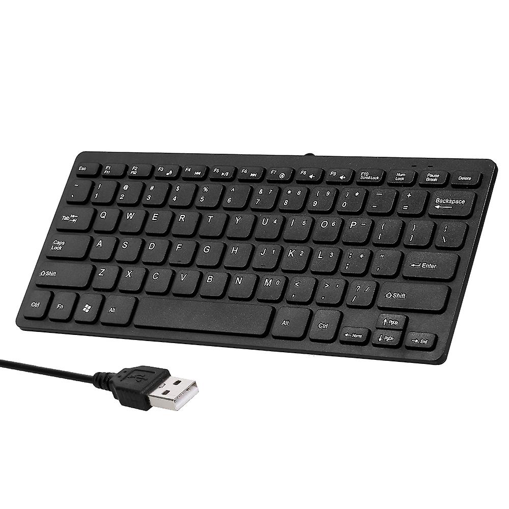 Mini Keyboard 78-key Mini Keyboard Usb Powered Wired Keyboard