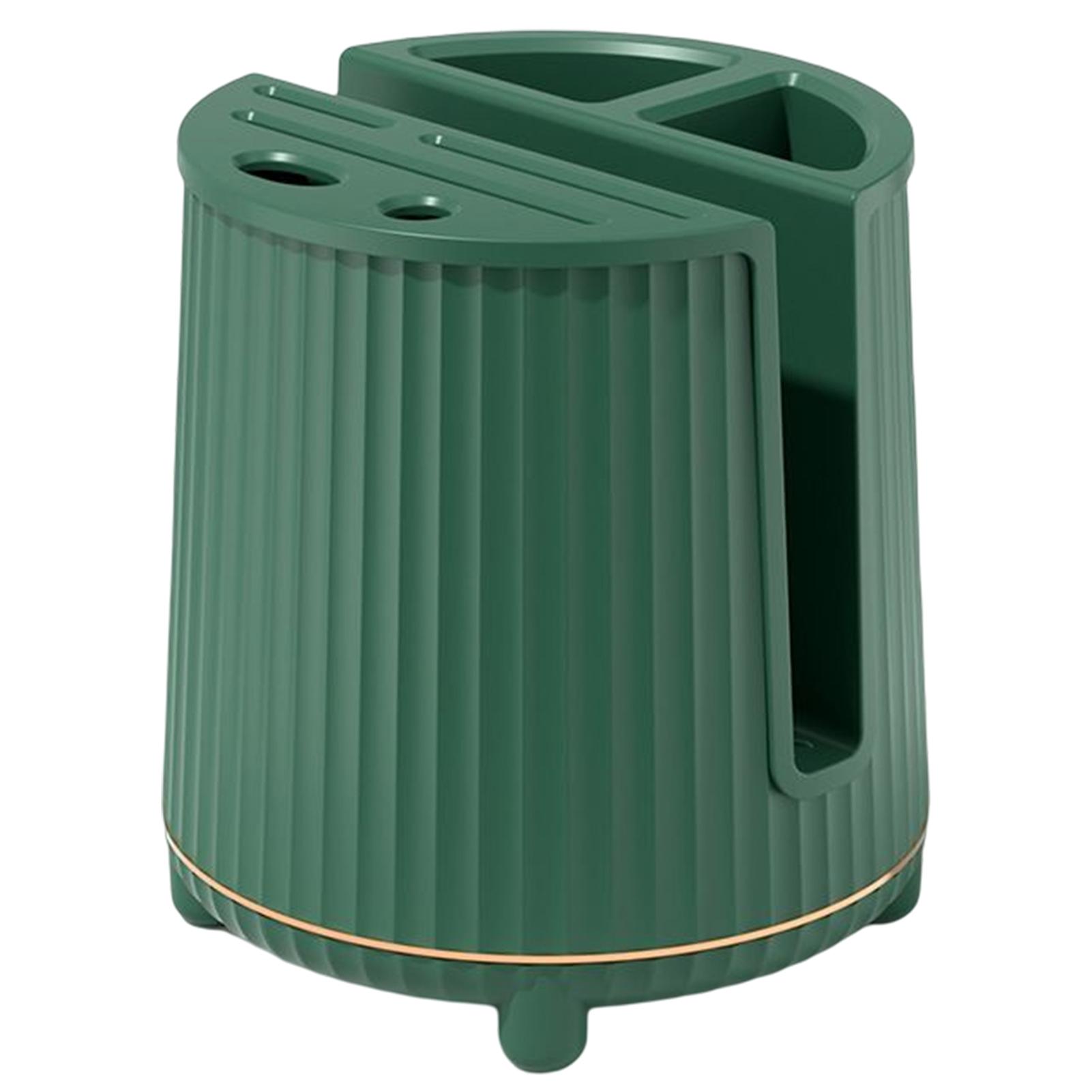 Kitchen Cutter Holder Stand Partitioned Storage Rotation Stand Kitchen Storage Accessories