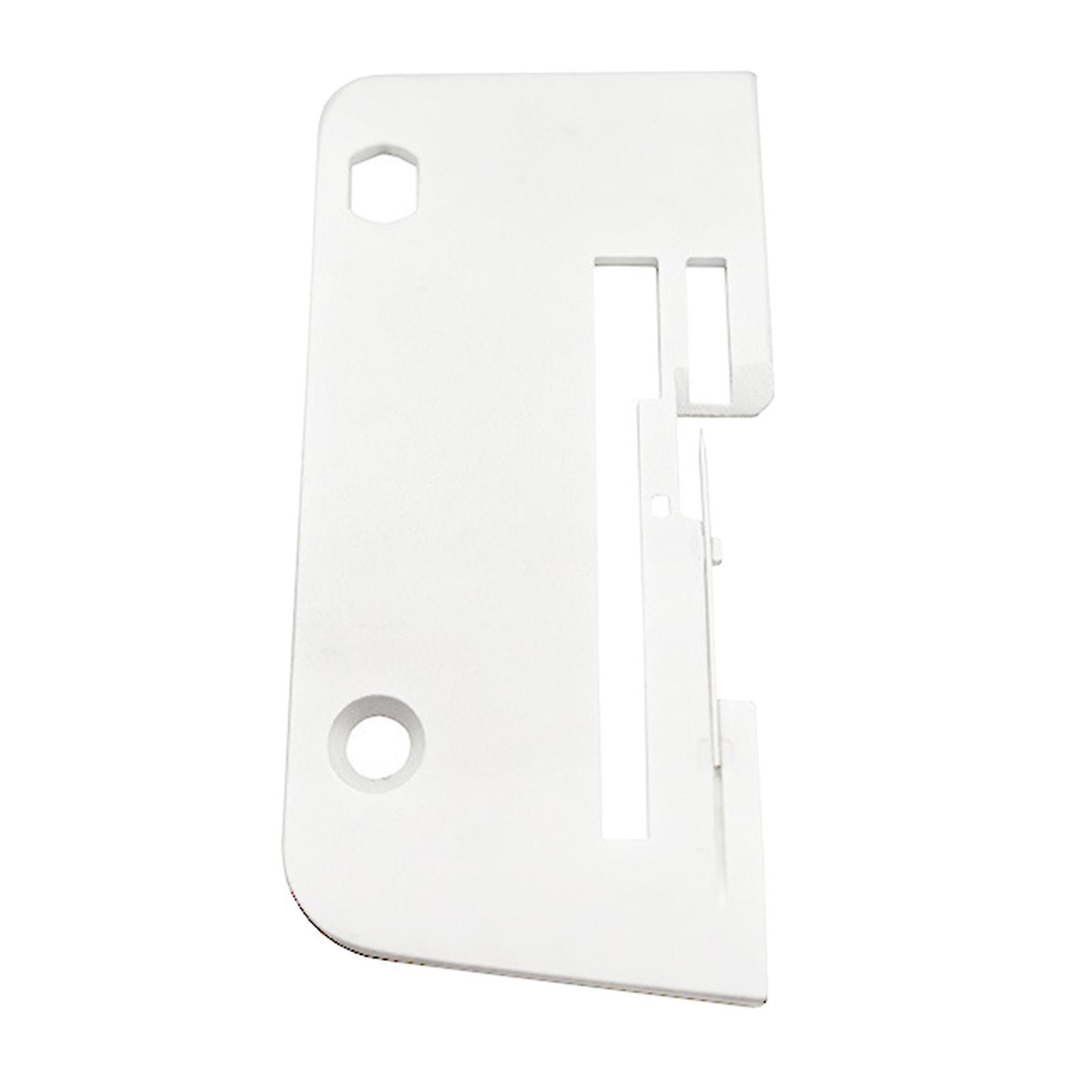 8.2x4.1cm Sewing Machine Needle Plate Replacement White Parts Attachment