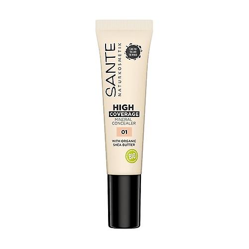High coverage mineral concealer 01 Neutral ivory 15 ml of cream