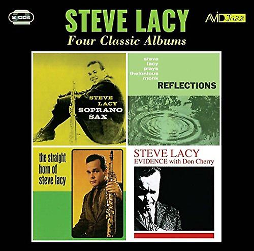 Steve Lacy - Four Classic Albums (Soprano Sax / Reflections - Plays Thelonious Monk / Straight Horn Of Steve Lacy / Evidence) [CD]