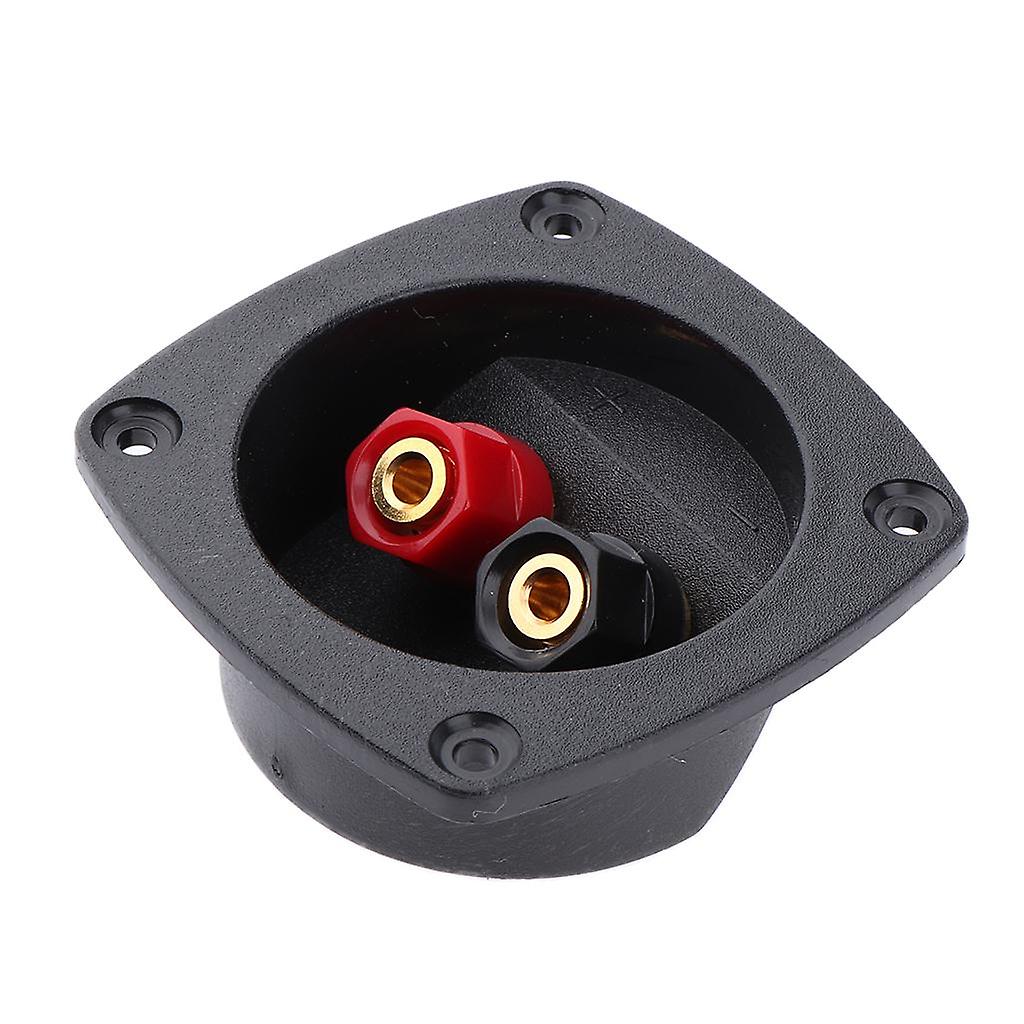 Mini reproduktorový box terminál kulaté pružiny Konektor subwooferu 8
