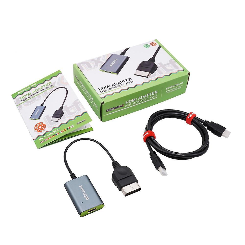 High Definition Hdmi Converter Adapter For Microsoft Xbox Game Consoles Supports Display 480p Retro Video 720p 1080i Modes