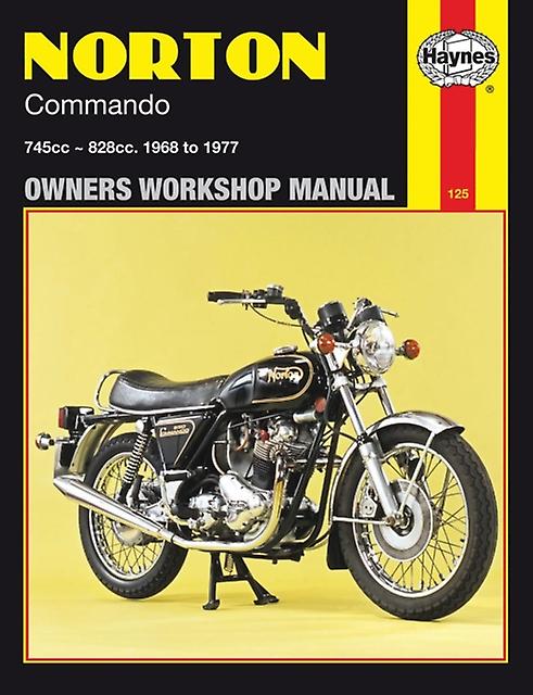 Norton Commando 68  77 Haynes Repair Manual by Haynes Publishing Paperback