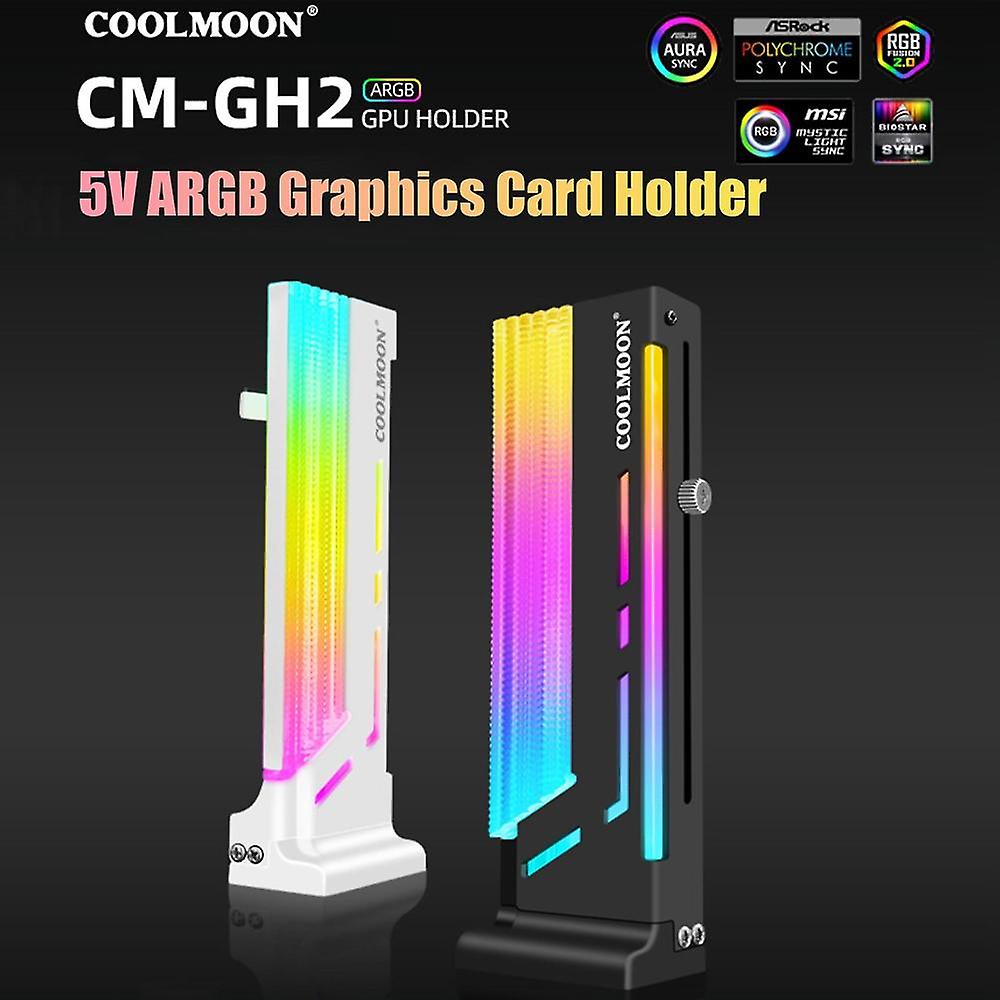 Grafische kaarthouder 5v Argb verticale grafische stand GPU-beugel videokaart ondersteuning voor computer C