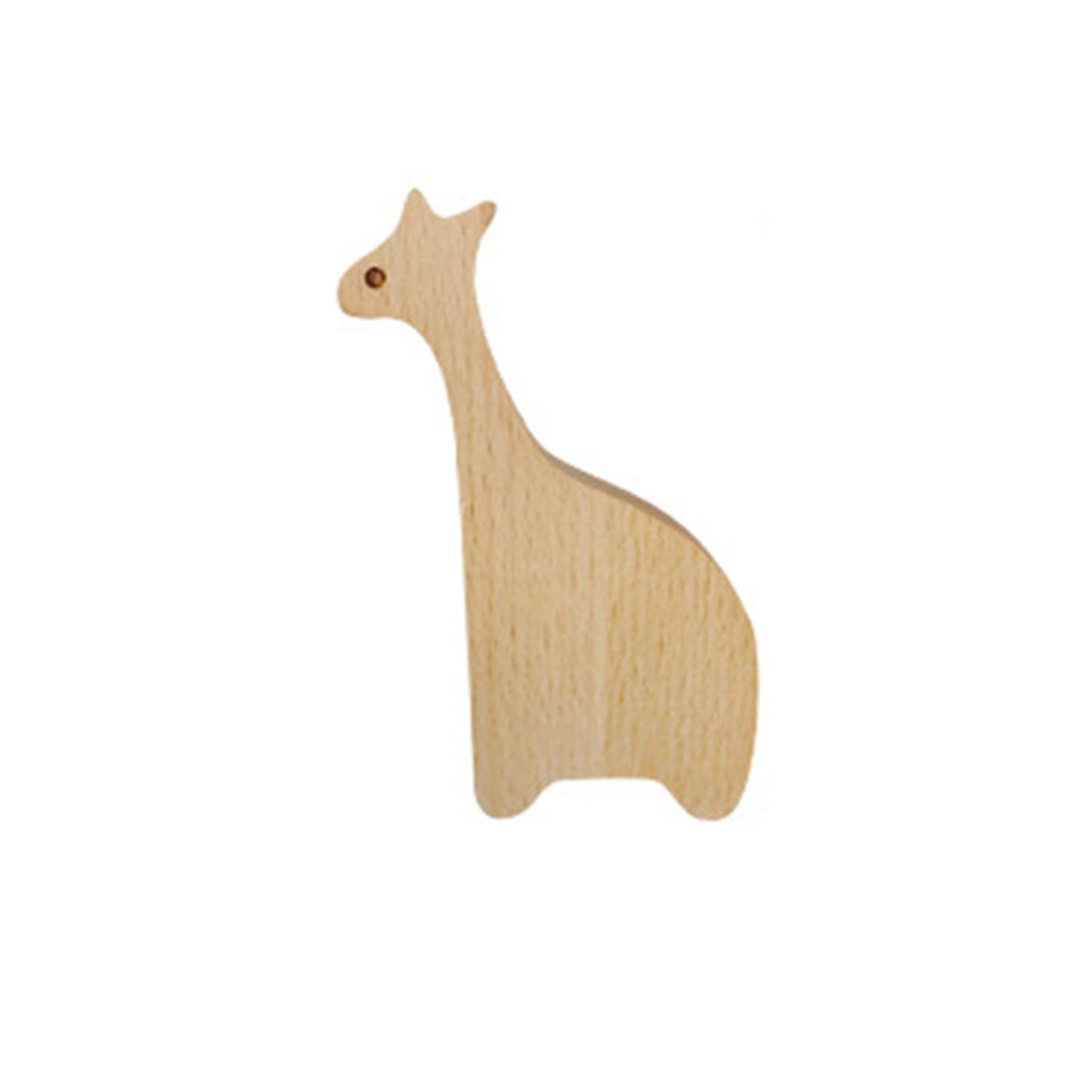 Wall-mounted Hat Hook Punch-free Wooden Compact Visual Self-adhesive Hooks For Home