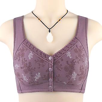 Vrouwen voorsluiting Borstvoeding BH Ademende comfortabele Bralette oefening en biedt rugondersteuning