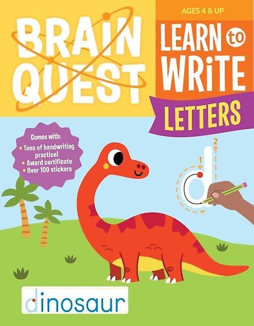 Brain Quest Learn To Write Letters by Workman Publishing Paperback Book