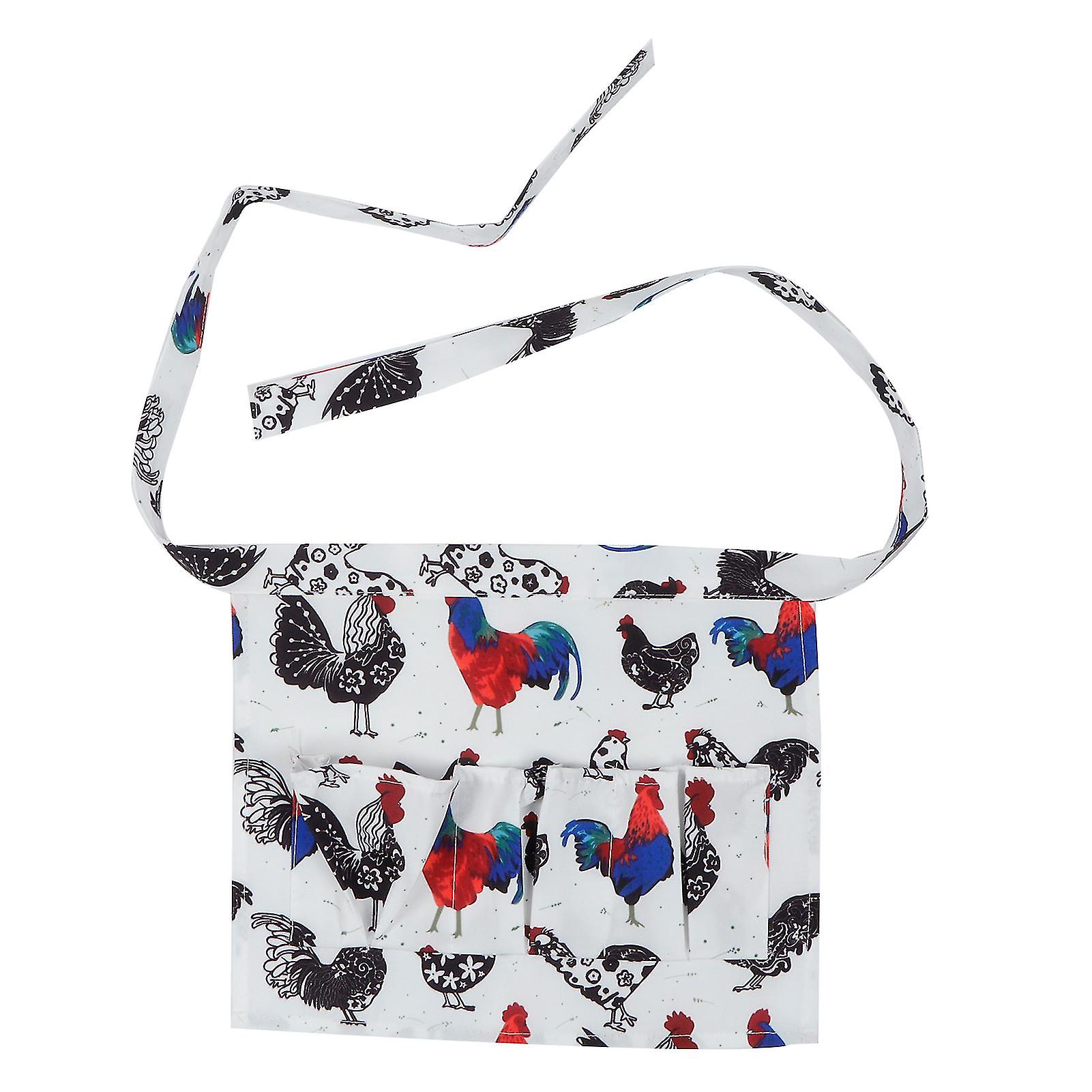 Multi-pocket Egg Collecting Apron for Chicken Duck Eggs Farm Supplies Type 2 S 3 Pockets
