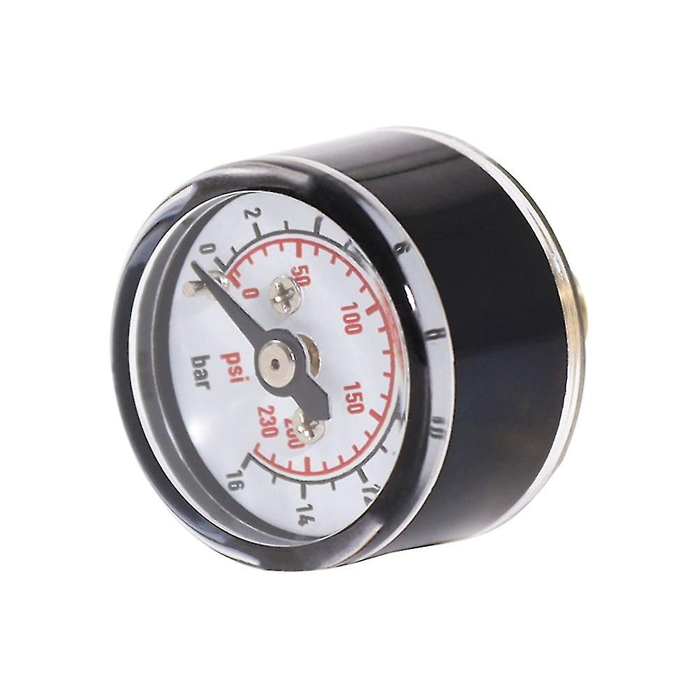 S Diving Pcp Mini -pressure Gau Manometer Manometer 16bar,1/8 Npt Thread