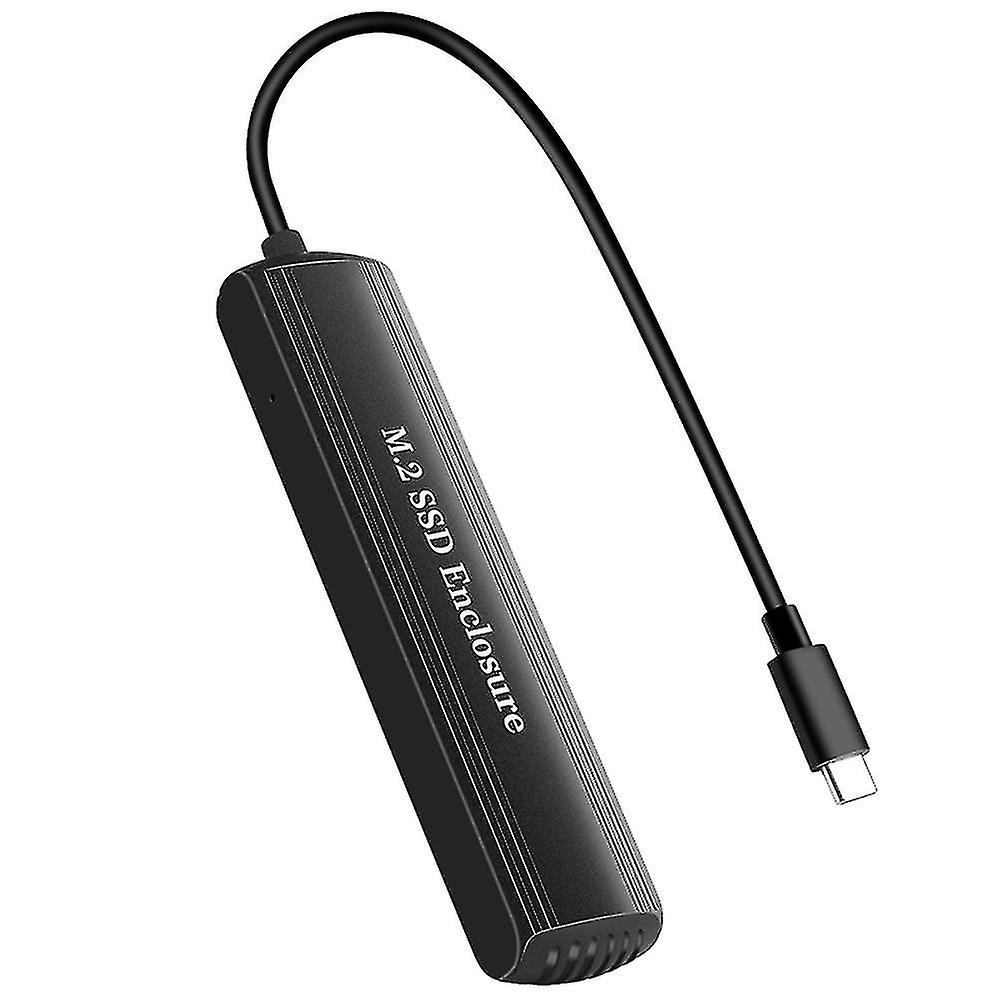 M.2 Ssd Enclosure, 10gbps Dual-protocol M2 Nvme Case, M2 Nvme Pcie/ Ngff Sata Ssd Box For M.2 Ssd R