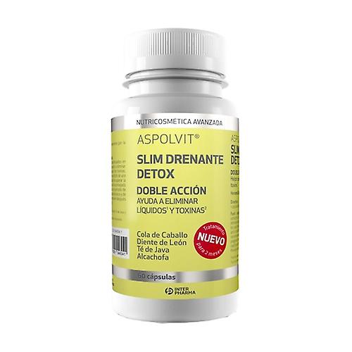 Aspolvit slim draining detox 60 vegetable capsules