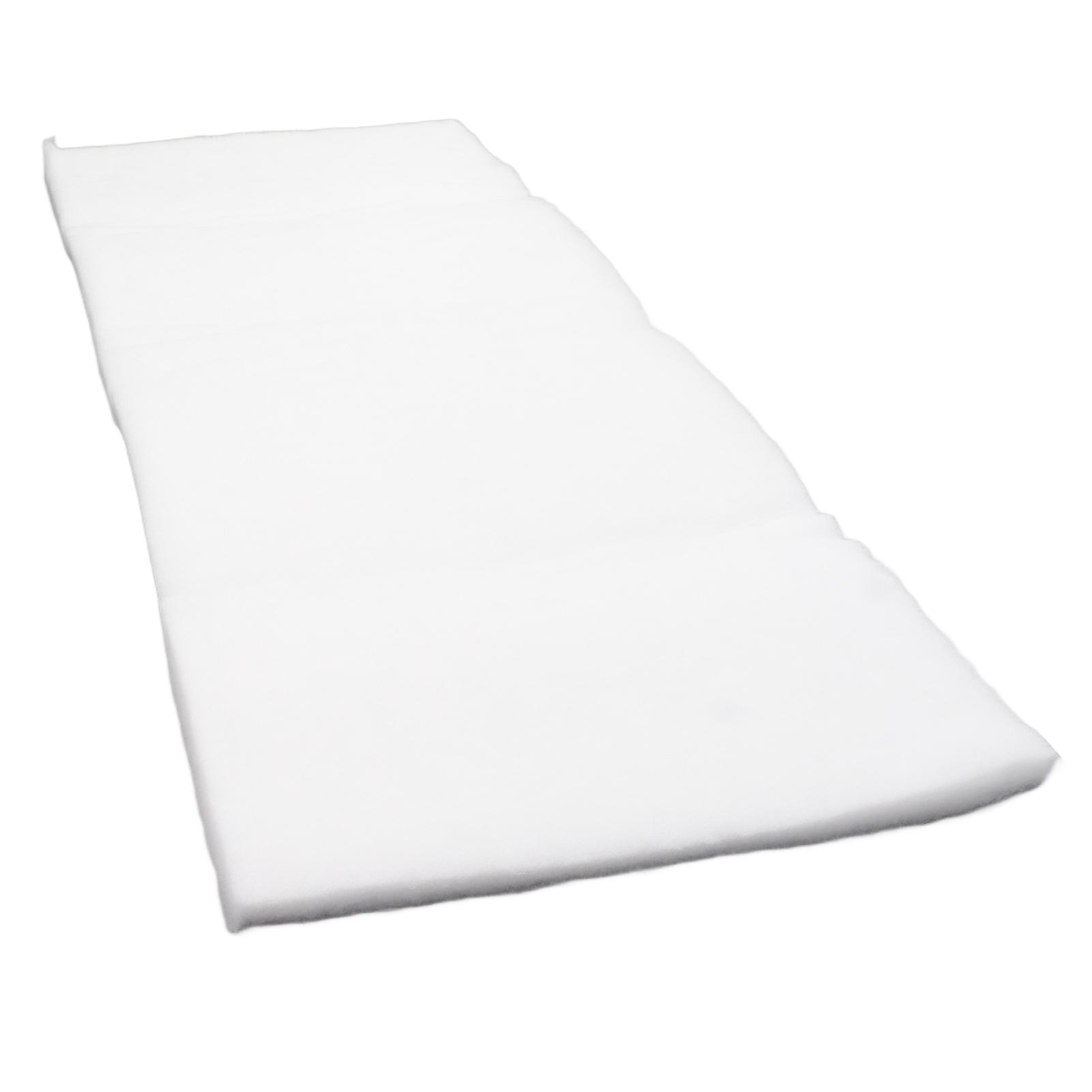 Tapis filtrant d’aquarium haute densité imperméable respirant réutilisable pour le nettoyage long et épais (47,2 x 19,7 pouces / 1 sac) 