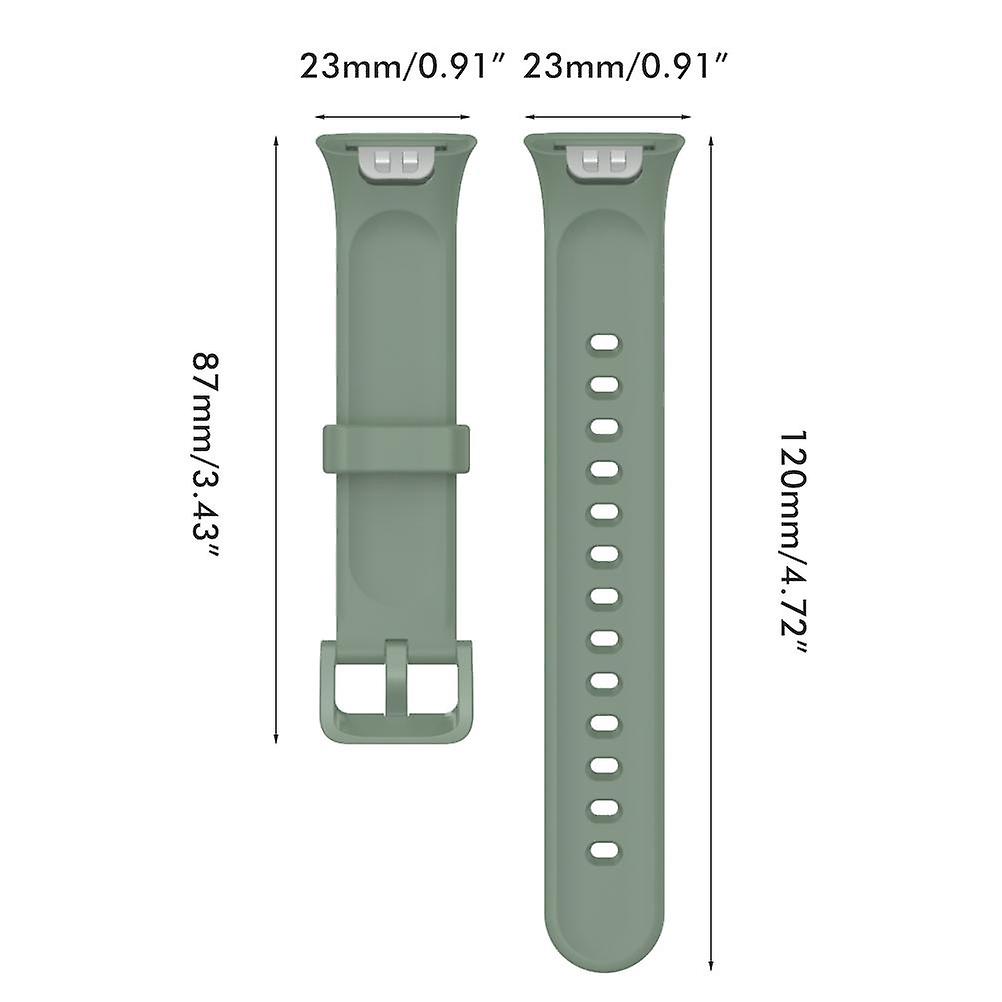 Soft Silicone Replacement Band for Mi Band 7 Pro Adjustable Strap