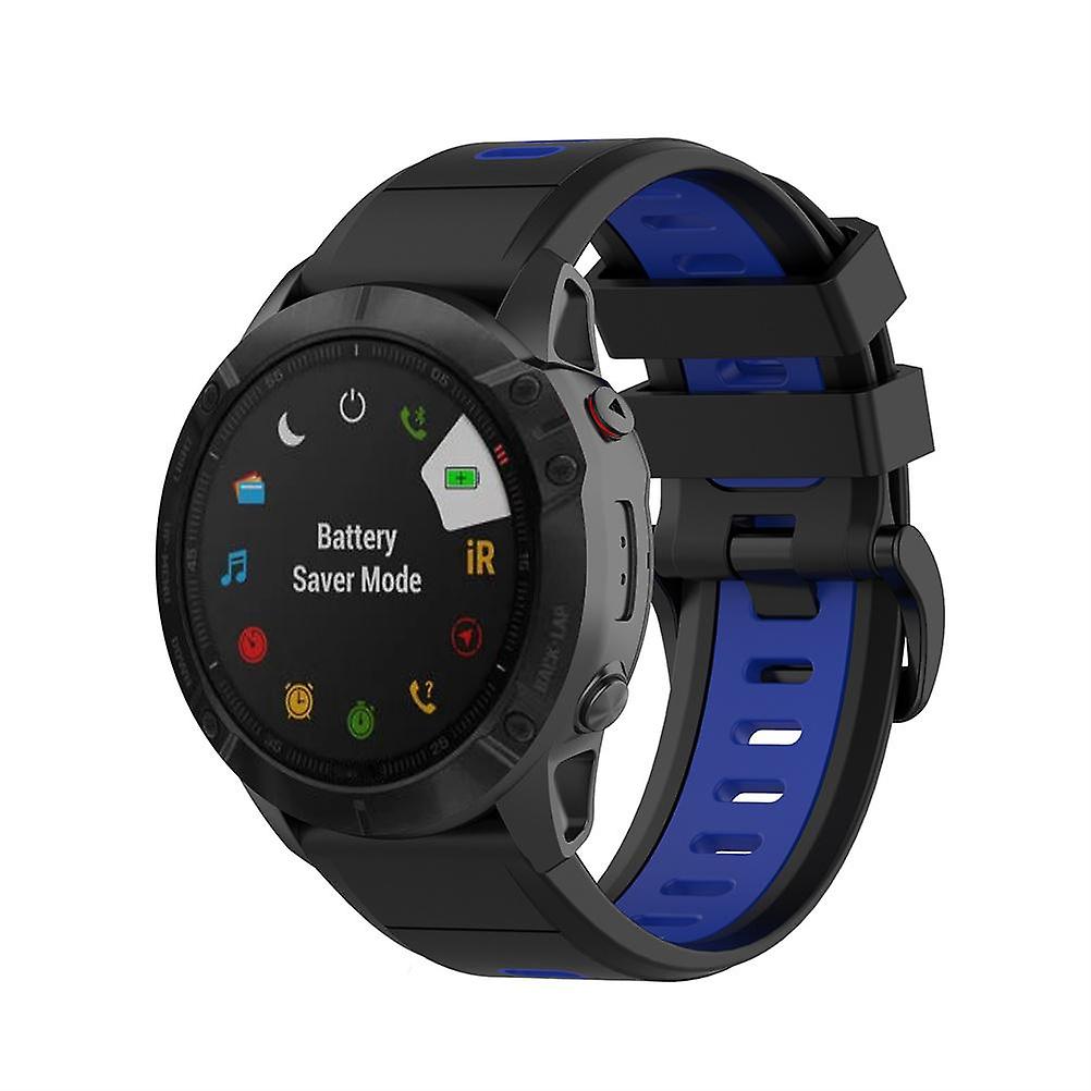 Replacement Straps Compatible for Garmin Fenix 7X/Fenix 6X GPS/Fenix 6X PRO Watch Silicone Strap 26mm Quick Release Strap with Tool