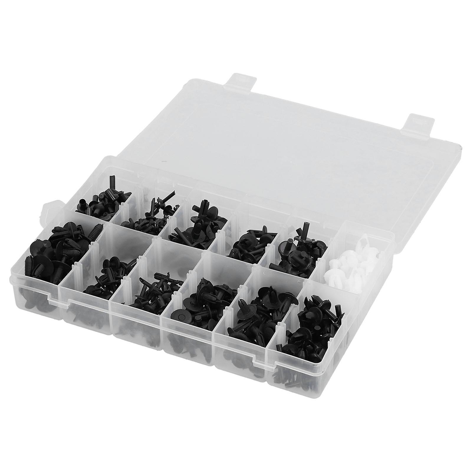 Pin Rivet Kit,350PCS 27.4x17.8x4.22cm Push Fixed Fixed Pin Rivet Door Trim Panel Clips Performance Driven