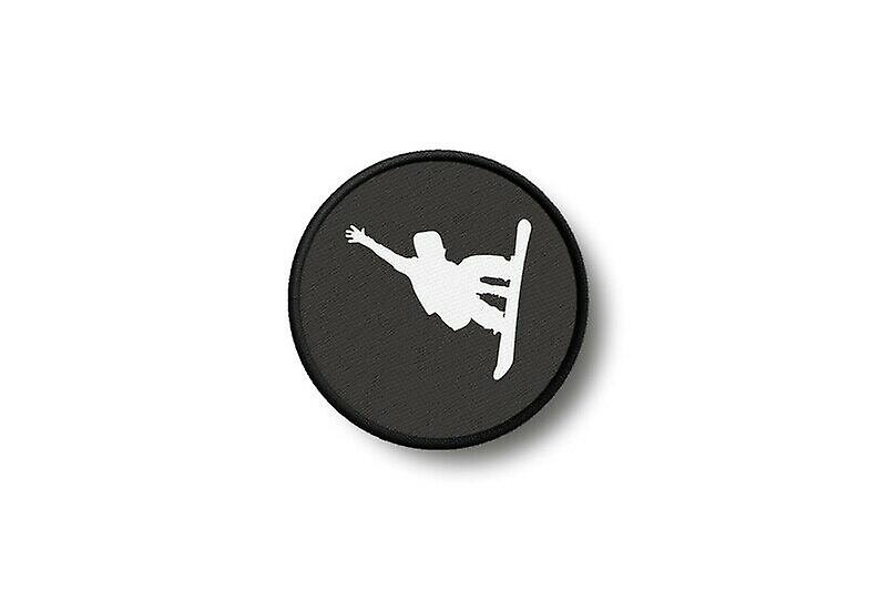 Patch badge ecusson prints thermocollant snowboard snow ref2