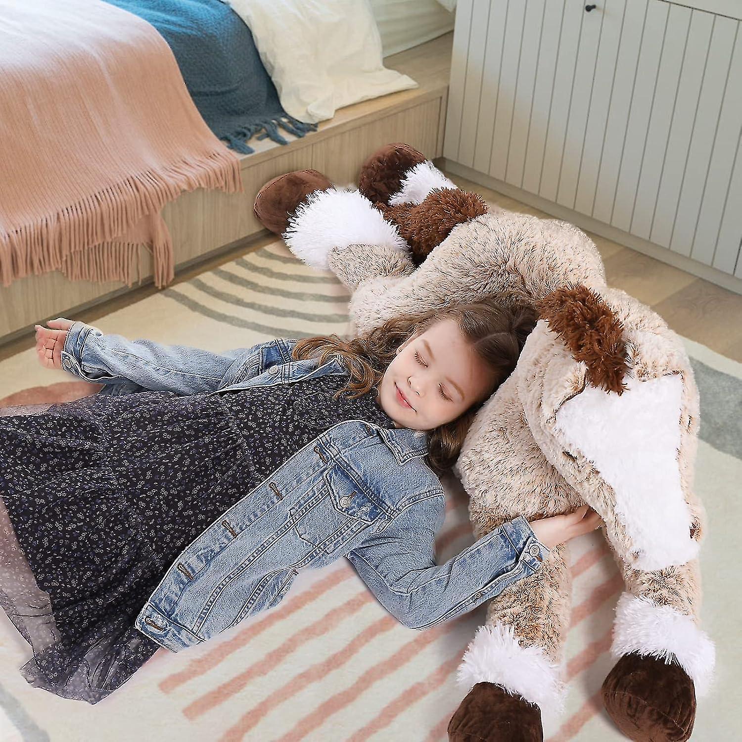 Giant Horse Stuffed Animal, Long Horse Plush Pillow Toy | Fruugo UK