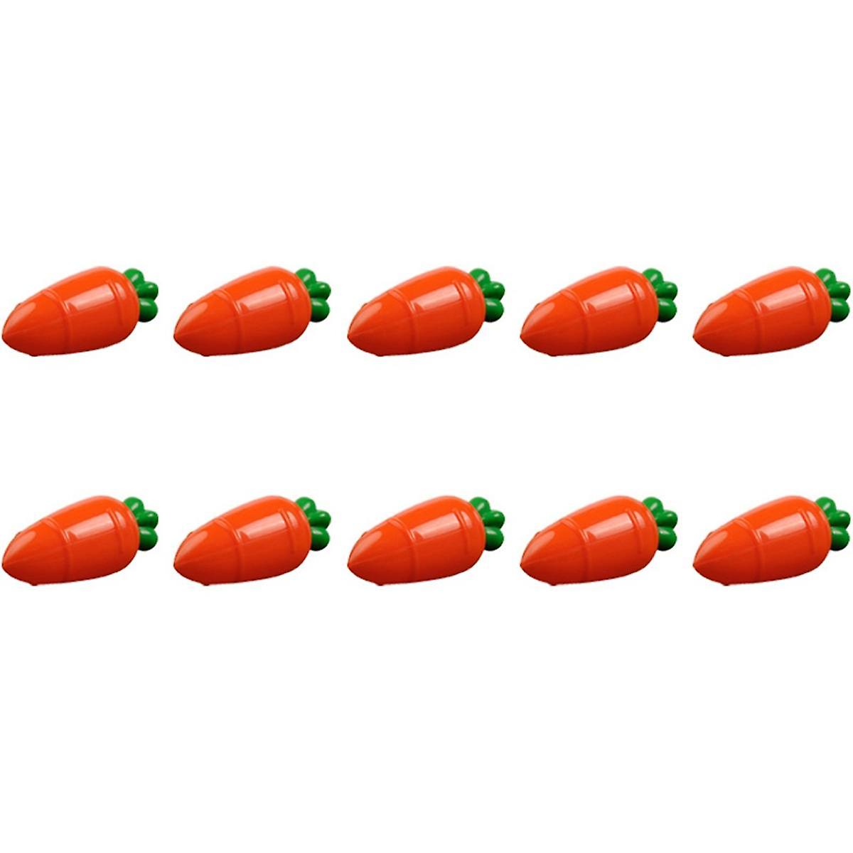 B-Easter Gift Box, Fillable Easter Carrots Containers,Gift Box Plastic Carrot, Perfect for Easter H