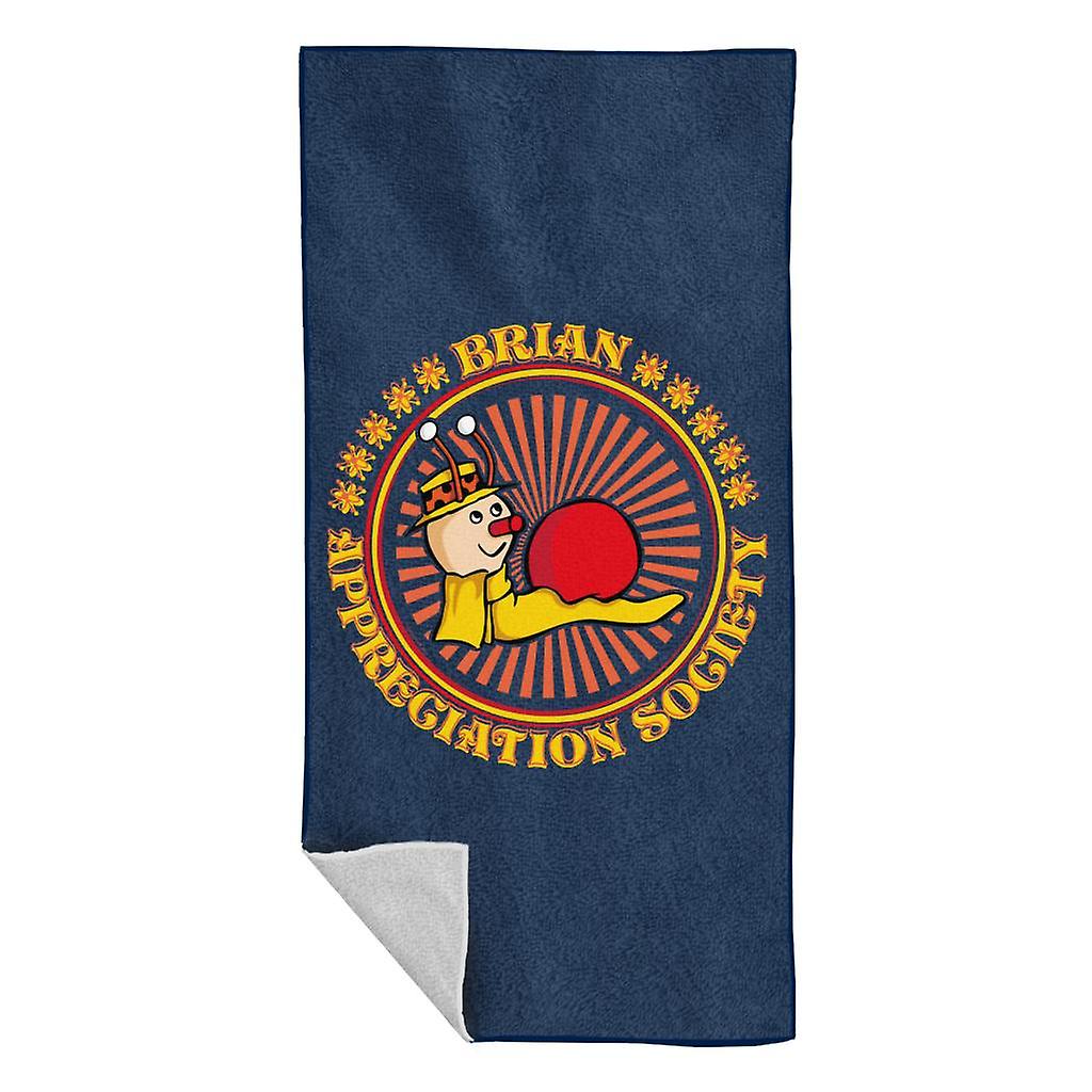 The Magic Roundabout Brian Appreciation Society Beach Towel