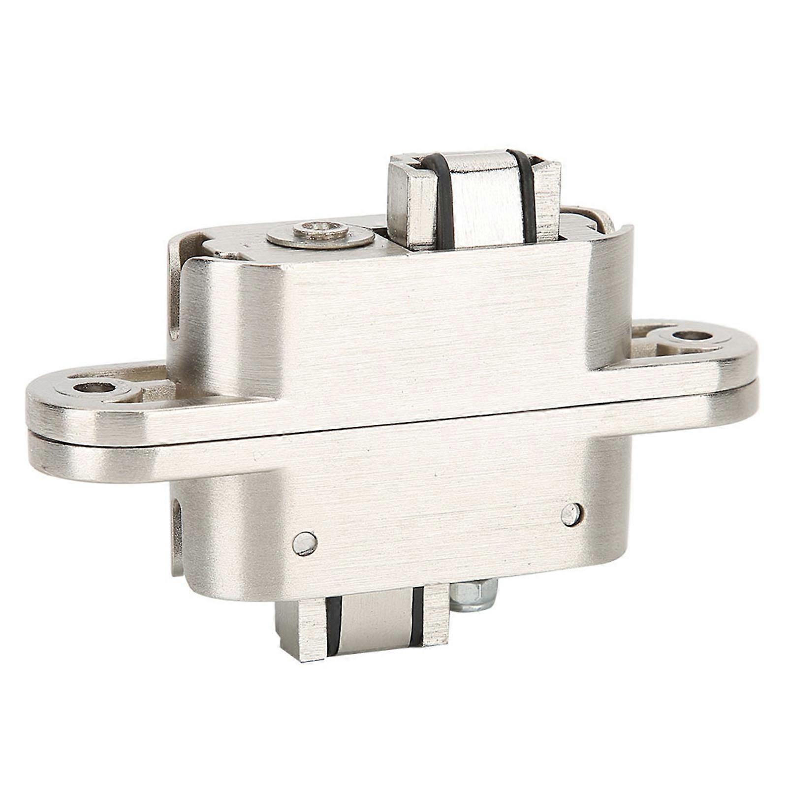 Door Hinge, Zinc Alloy Crossed Concealed Hinge Accessory Furniture Hardware for Folding Door Cabinet Window Wardrobe