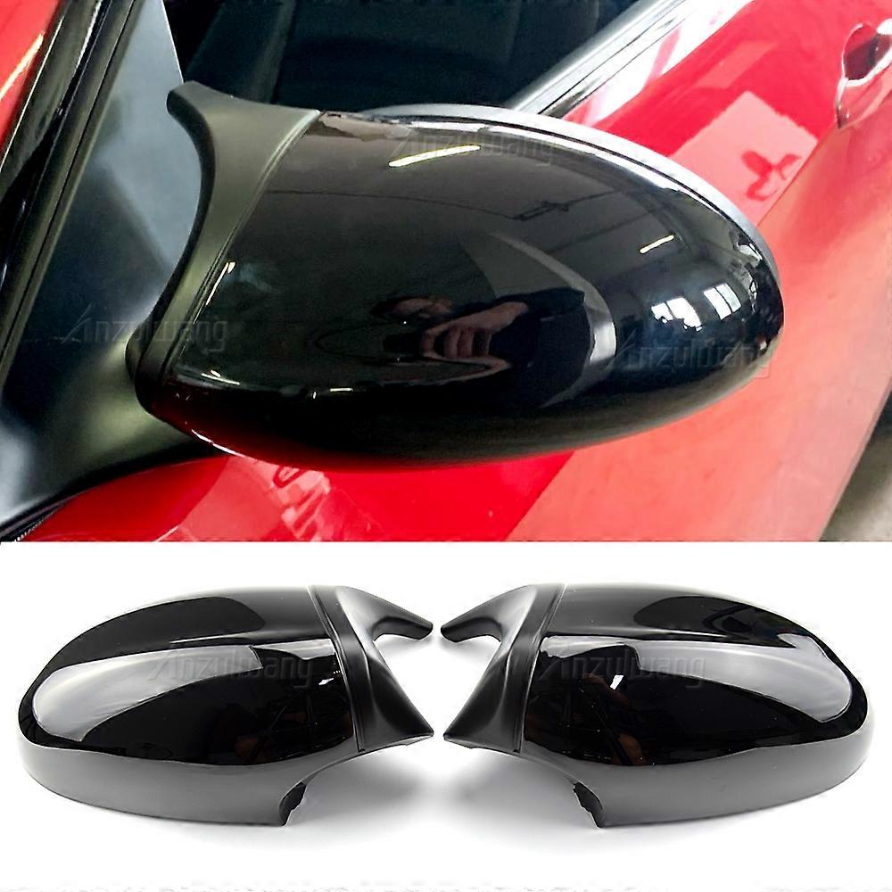 Carbon Black For BMW 1 3 Series E81 E82 E87 E88 E90 E91 E92 E93 High Quality Side Wing Rearview Mirror Cover Cap Car Accessories