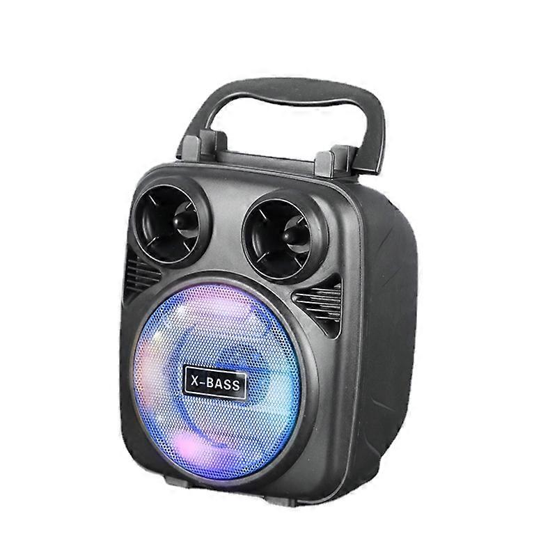 Multifunctional Wireless Speaker Desktop Speaker Support USB FM LED MIC