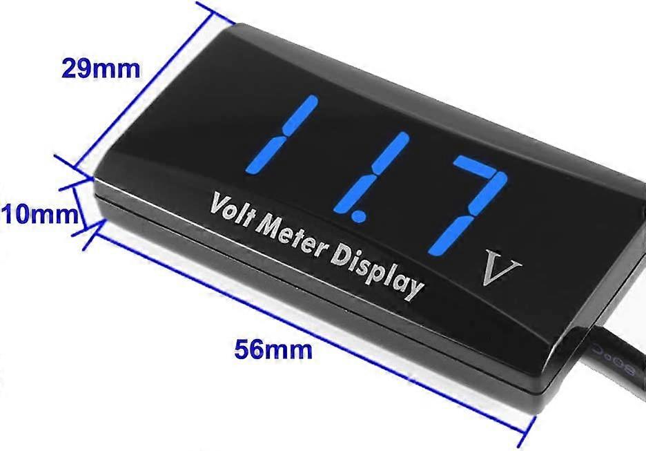 COMPTEUR DE PUISSANCE 3 chiffres DC 100V 10A double LED voltmètre