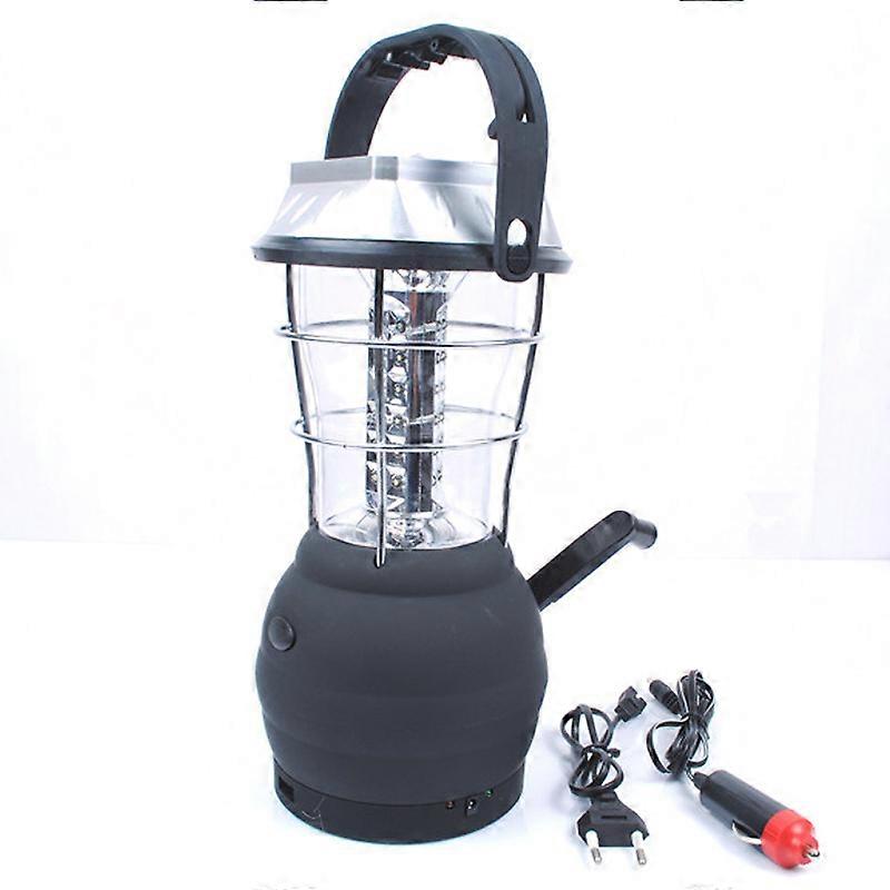 Solar Lantern,hand Crank Dynamo 36 Led Camping Lantern Emergency Light