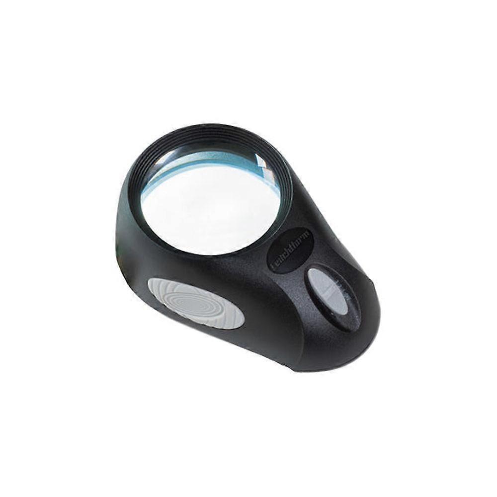 Leuchtturm Premium Quality and Durable Bullauge 5x Desk Magnifier with LED