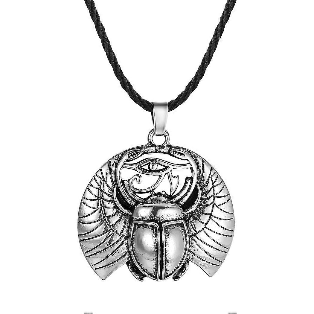 Κολιέ Σκαραβαίος Μάτι Του Horus Κολιέ Αιγυπτιακό σκαθάρι Wadjet Προστασία Αρχαίου Φυλαχτού Συμβολικό μενταγιόν Σκαραβαίος Αποστολή δώρου φίλων
