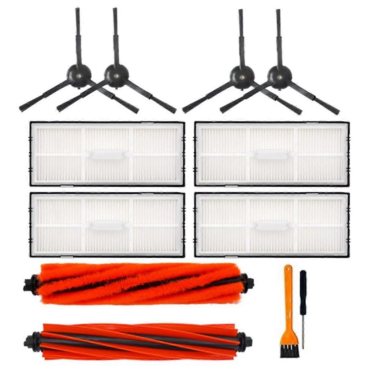 12PCS for S8 S8+ S8 Pro Ultra S8 Plus Robot Vacuum Cleaner Parts Dual Main Side Brush HEPA Filter